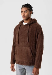 Dandalo Sweatshirt Henrique Dunkelbraun/Braun/Orange/Dunkelrot