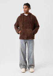 Dandalo Sweatshirt Henrique Dunkelbraun/Braun/Orange/Dunkelrot