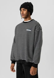 Dandalo Sweatshirt Anderson Dunkelblau/Schwarz/Weiß/Beige