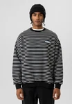 Dandalo Sweatshirt Anderson Dunkelblau/Schwarz/Weiß/Beige