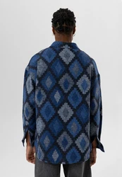 Dandalo Blusenshirt Marden Blau