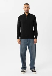 anou Sweatshirt Enrifo Schwarz/Rot