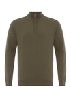 anou Sweatshirt Enrifo Dunkelgrün/Khaki