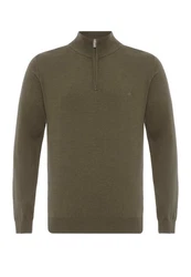 anou Sweatshirt Enrifo Dunkelgrün/Khaki