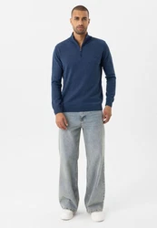 anou Sweatshirt Enrifo Dunkelblau/Blau