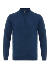 anou Sweatshirt Enrifo Dunkelblau/Blau
