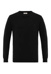 anou anou Sweatshirt MORINA Schwarz/Rot/Braun/Beige