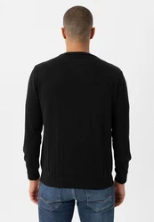 anou anou Sweatshirt MORINA Schwarz/Rot/Braun/Beige