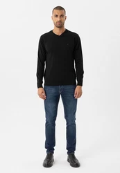 anou anou Sweatshirt MORINA Schwarz/Rot/Braun/Beige