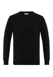 anou anou Sweatshirt MORINA Schwarz/Rot/Braun/Beige