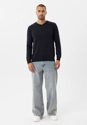 anou anou Sweatshirt MORINA Dunkelblau/Rot/Hellblau