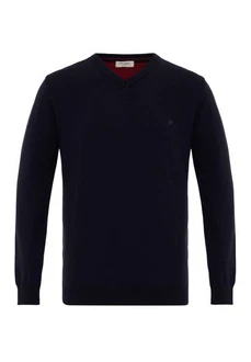 anou anou Sweatshirt MORINA Dunkelblau/Rot/Hellblau
