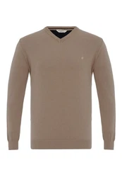 anou anou Sweatshirt MORINA Khaki/Beige/Braun/Grau