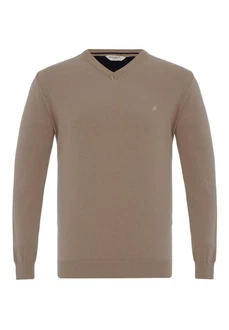 anou anou Sweatshirt MORINA Khaki/Beige/Braun/Grau