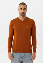 anou anou Sweatshirt MORINA Orange/Braun