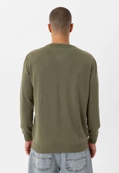 anou anou Sweatshirt MORINA Dunkelgrün/Khaki