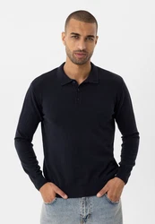 anou Sweatshirt Mozdal Dunkelblau/Blau