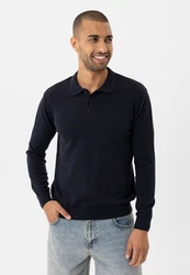 anou Sweatshirt Mozdal Dunkelblau/Blau