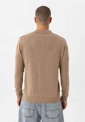 anou Sweatshirt Mozdal Braun/Beige/Grau/Khaki