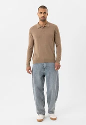 anou Sweatshirt Mozdal Braun/Beige/Grau/Khaki