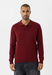 anou Sweatshirt Mozdal Dunkelrot/Bordeaux