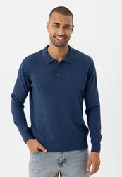 anou Sweatshirt Mozdal Blau/Dunkelblau
