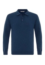 anou Sweatshirt Mozdal Blau/Dunkelblau