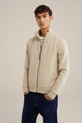 WE Fashion Cardigan Khaki/Beige/Braun