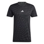 adidas GYM+ SEAML TEE SCHWARZ/GRAU