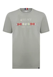 Williot Poloshirt PATTERSON TSHIRT Dunkelgrün/Beige/Grau/Mischfarben