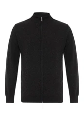anou anou Cardigan Veriko Dunkelgrau/Grau/Schwarz