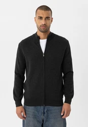 anou anou Cardigan Veriko Dunkelgrau/Grau/Schwarz
