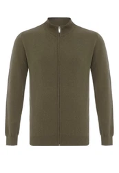 anou anou Cardigan Veriko Dunkelgrün/Khaki