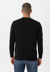 anou anou Sweatshirt Soriro Schwarz/Rot/Braun/Beige