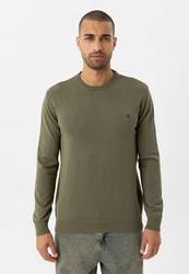 anou anou Sweatshirt Soriro Dunkelgrün/Khaki