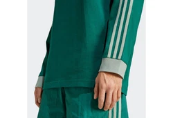adidas Originals Langarmshirt 3-STRIPES LS T Grün/Dunkelgrün