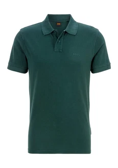 BOSS Shirt 'Prime' Dunkelgrün/Grün/Türkis
