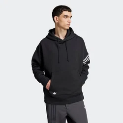 ADIDAS ORIGINALS Sweatshirt 'Neuclassics' Schwarz/Dunkelgrau/Hellgrau