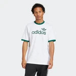 adidas Originals T-Shirt SIMPLE TEE Weiß/Grün/Creme