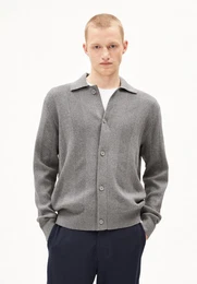 Cardigan VAALOMES Herren Strickjacke aus Bio-Baumwoll Mix Strickjacke aus Bio-Baumwoll Mix