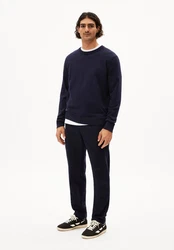 Armedangels Strickpullover LOUKAA Herren Pullover Dunkelblau