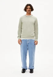 Armedangels Strickpullover LOUKAA Herren Pullover Khaki/Beige/Dunkelgrün/Grau/Grün/Hellgrün
