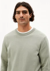 Armedangels Strickpullover LOUKAA Herren Pullover Khaki/Beige/Dunkelgrün/Grau/Grün/Hellgrün