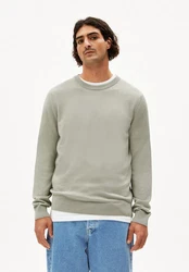 Armedangels Strickpullover LOUKAA Herren Pullover Khaki/Beige/Dunkelgrün/Grau/Grün/Hellgrün