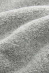 Next Fleecejacke Sweatshirt mit Reißverschlusskragen aus Wollmix (1-St) 