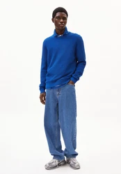 ARMEDANGELS Pullover 'GRAANMO' Blau/Dunkelblau/Hellblau