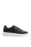 Next Flache Turnschuhe Sneaker Schwarz
