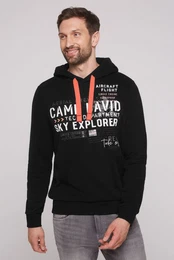 Kapuzensweatshirt mit Baumwolle