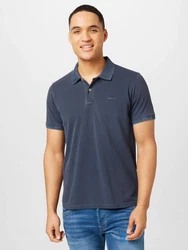 GANT Poloshirt T-Shirt rauchblau