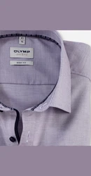 OLYMP Hemd Level Five 200464 Lila/Dunkelblau/Grau/Rosa/Fliederfarben